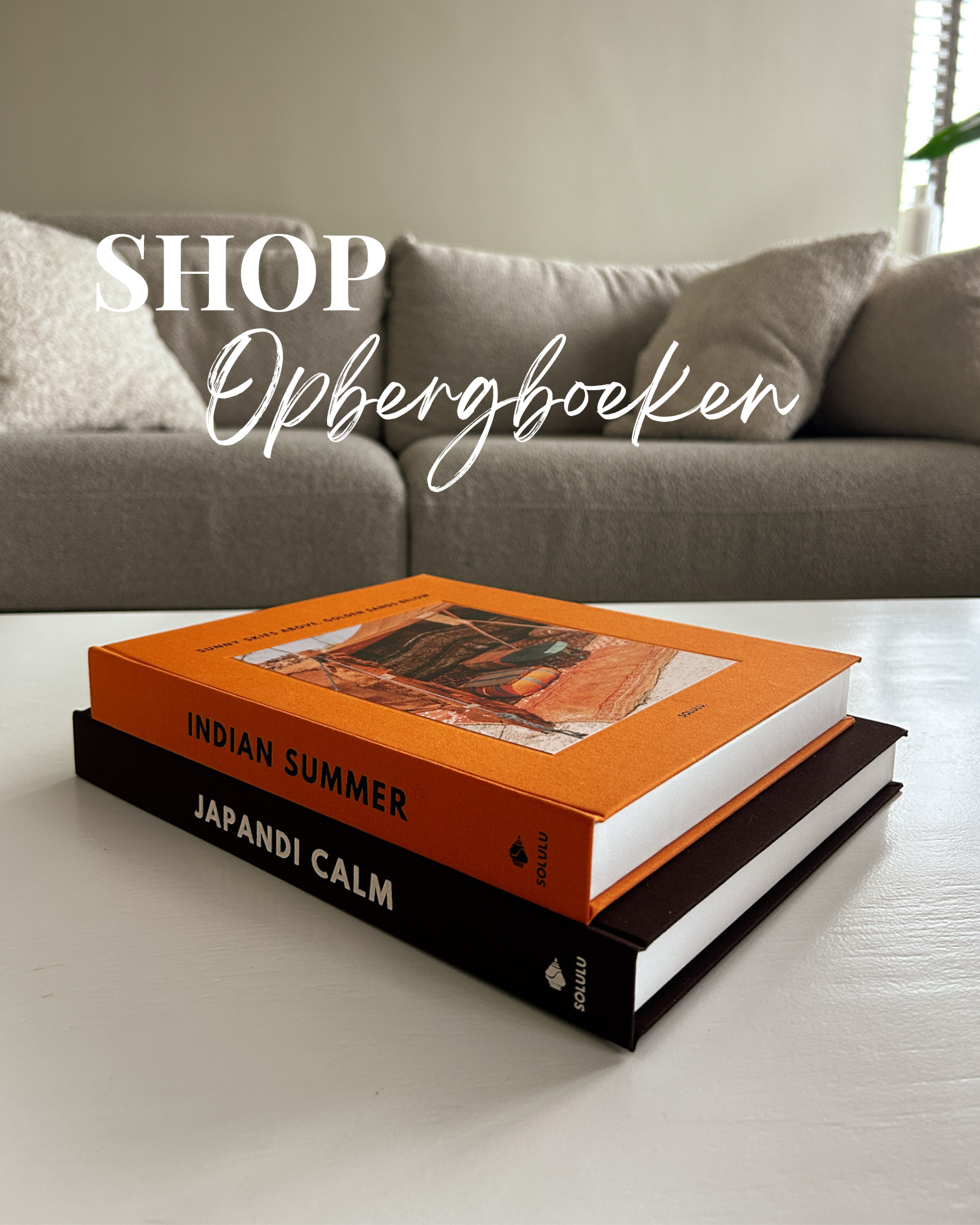 Decoratieve opbergboeken