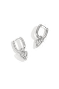 Oorbellen Hart Zilver | Stainless Steel
