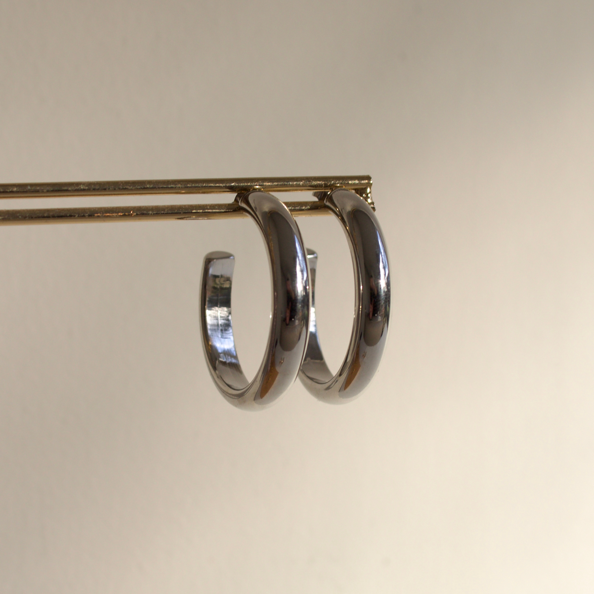 Oorbellen Hoops Silver | Stainless Steel