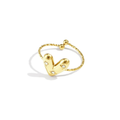 Ring Hart Goud | Stainless Steel