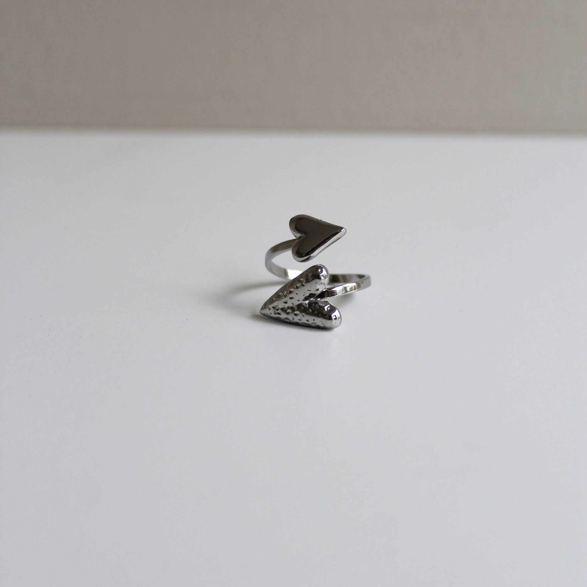 Dual Effect Ring Zilver | Stainless Steel