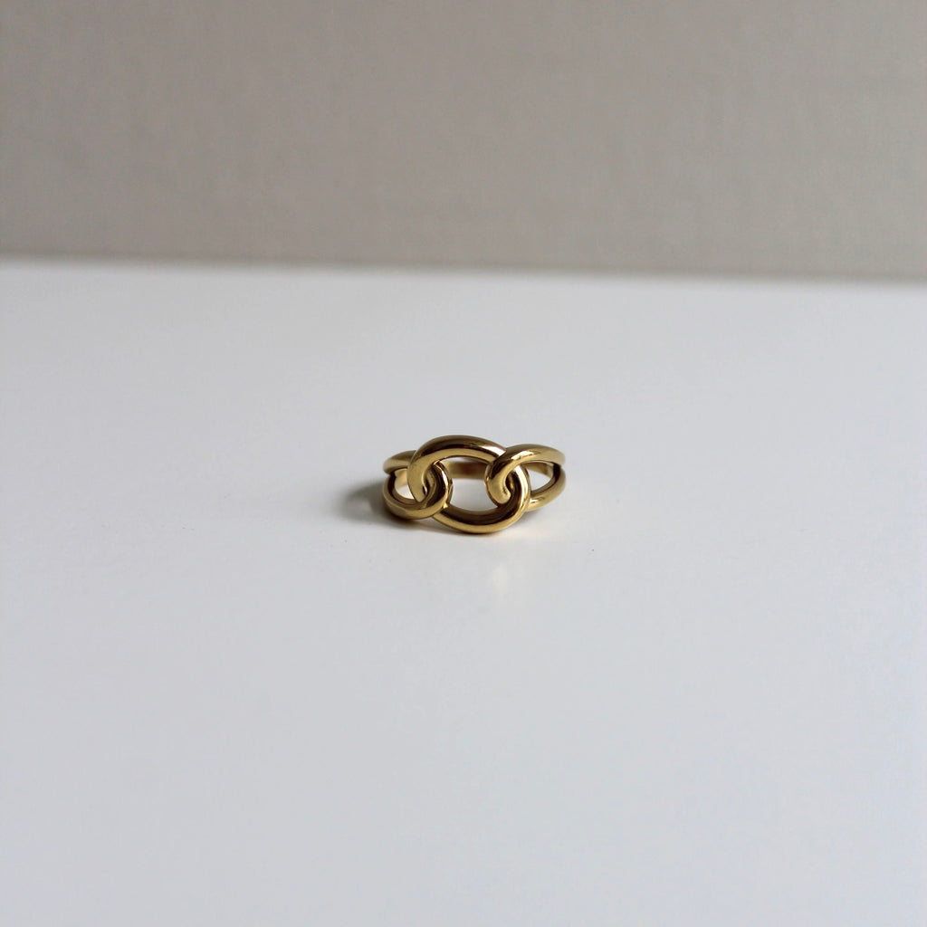 Statement Ring Goud | Stainless Steel