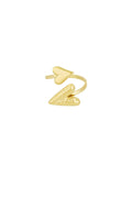 Dual Effect Ring Goud | Stainless Steel