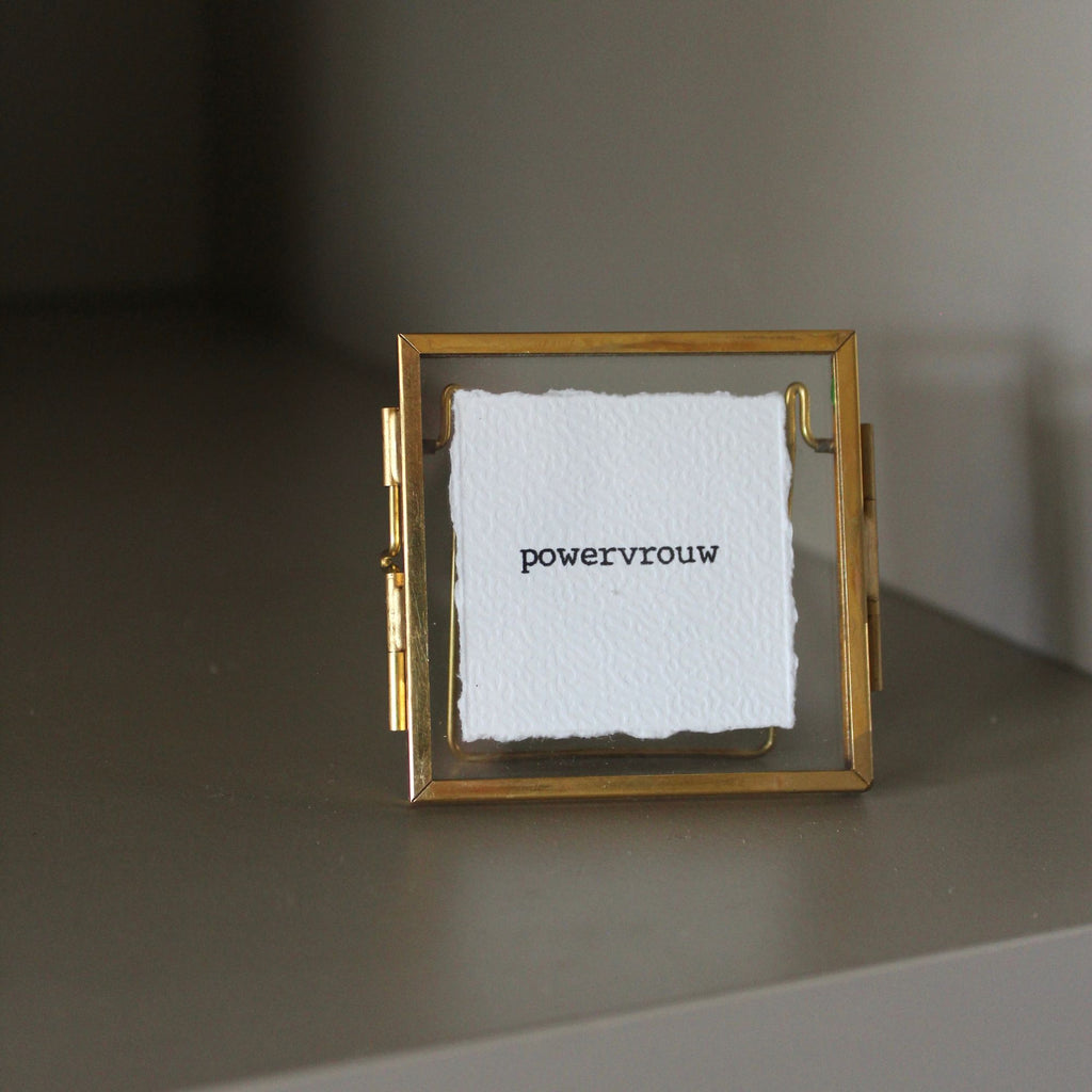 Fotolijstje Staand | Powervrouw