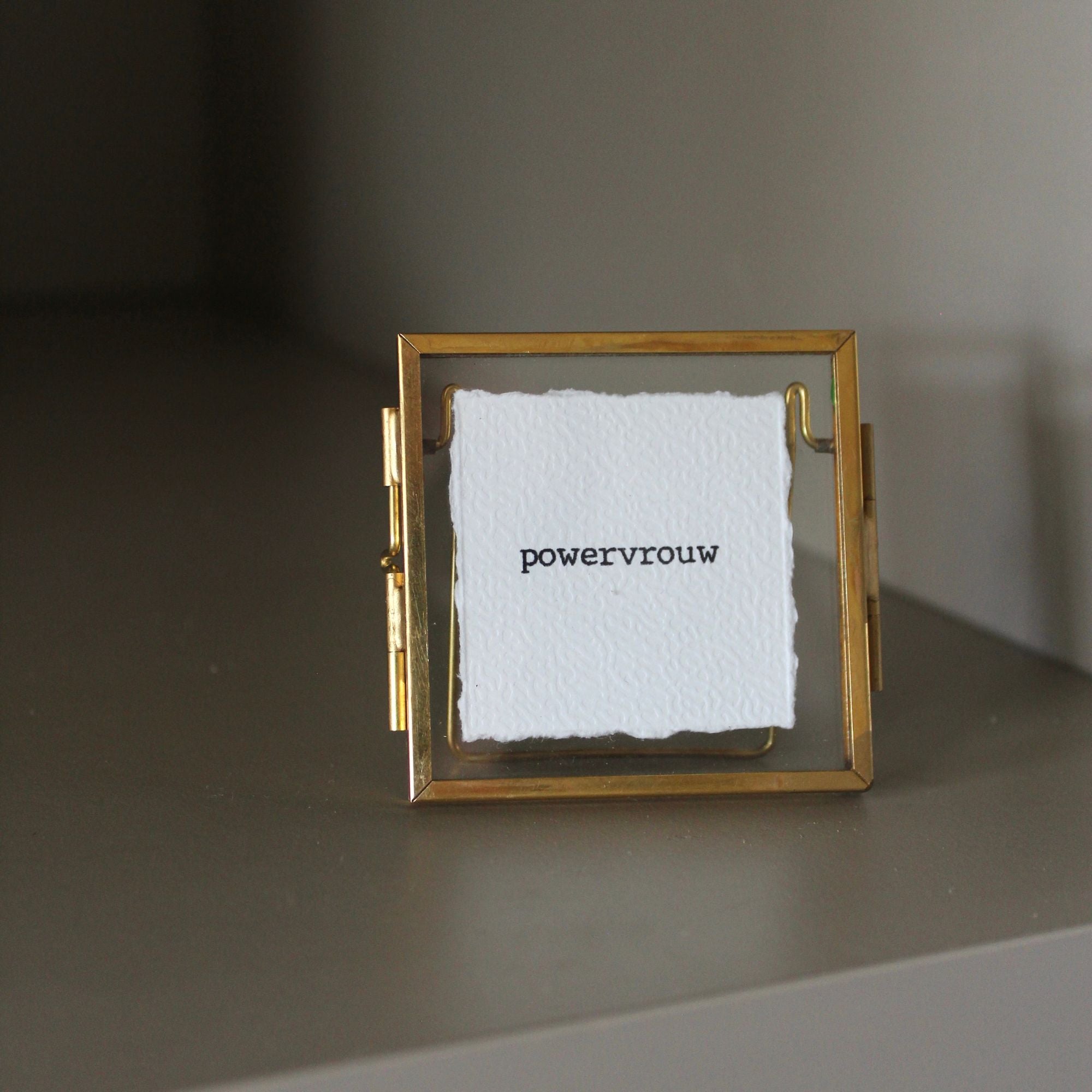 Fotolijstje Staand | Powervrouw