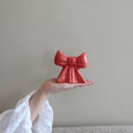 Kaarsenstandaard Strik | Warm Rood