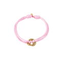 Verstelbare Armband Babyroze | Goud Stainless Steel