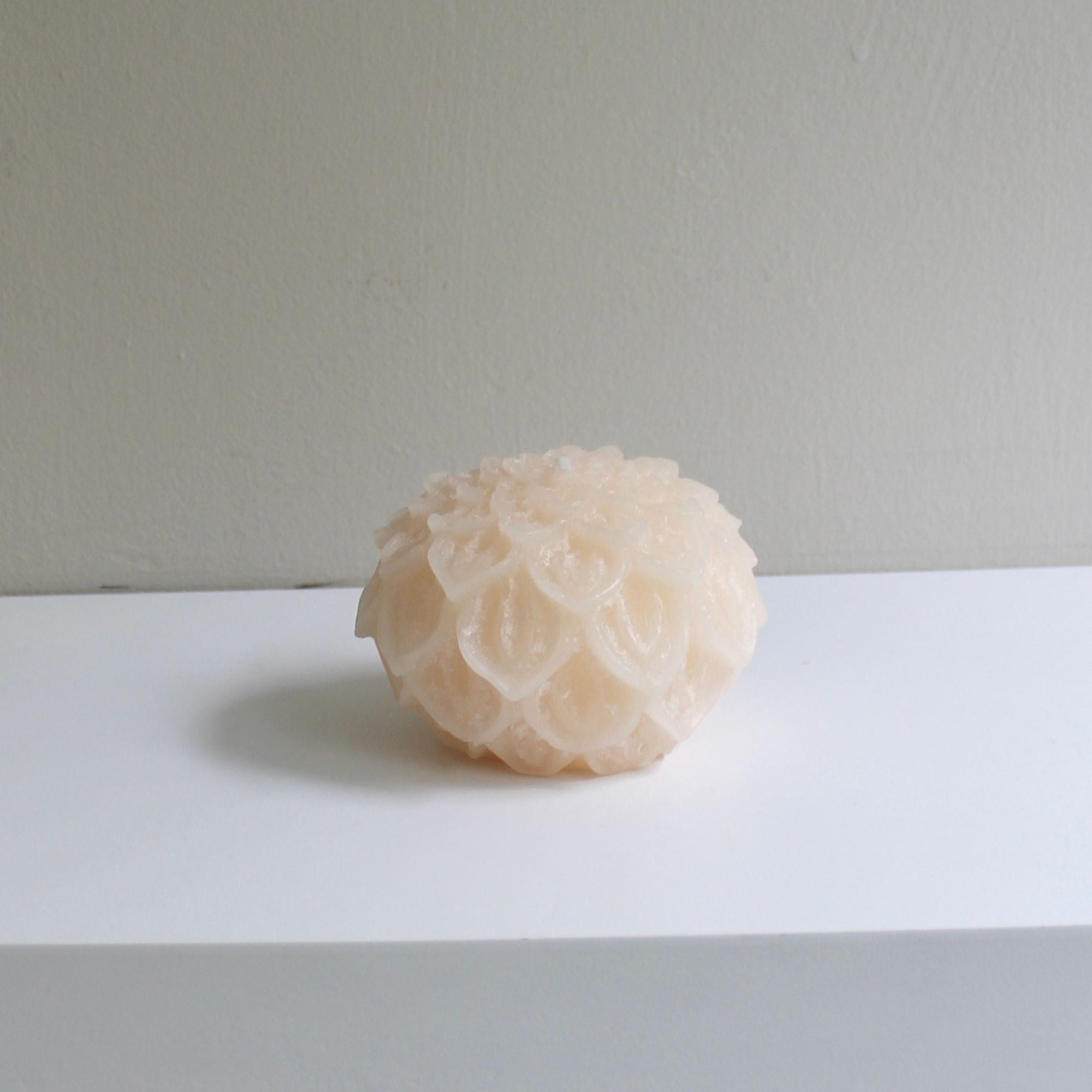Kaars Dahlia | Ivoor