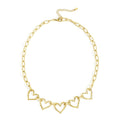 Ketting Goud Hart | Stainless Steel