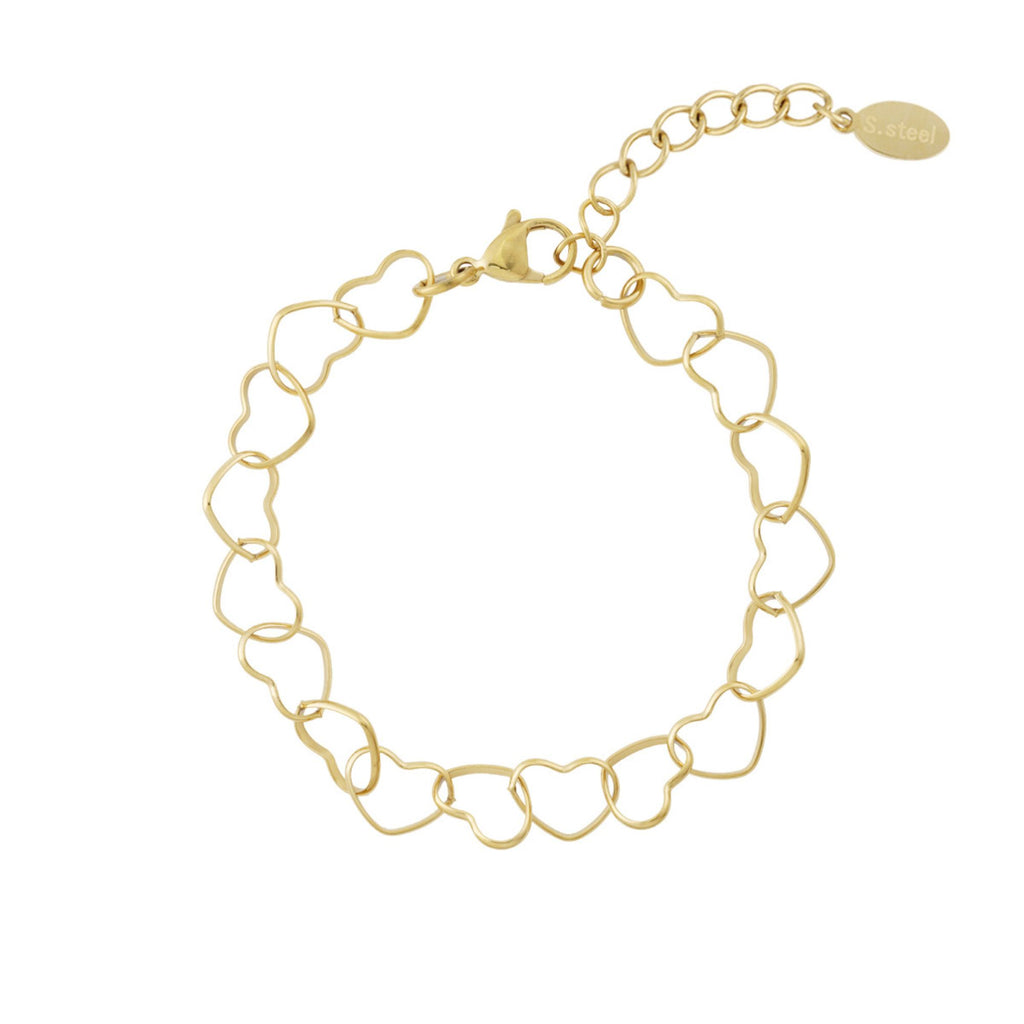 Armband Hartjes | Stainless Steel