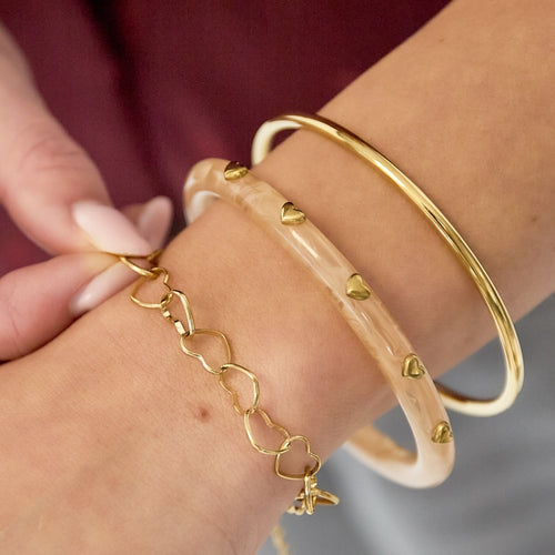 Armband Hartjes | Stainless Steel