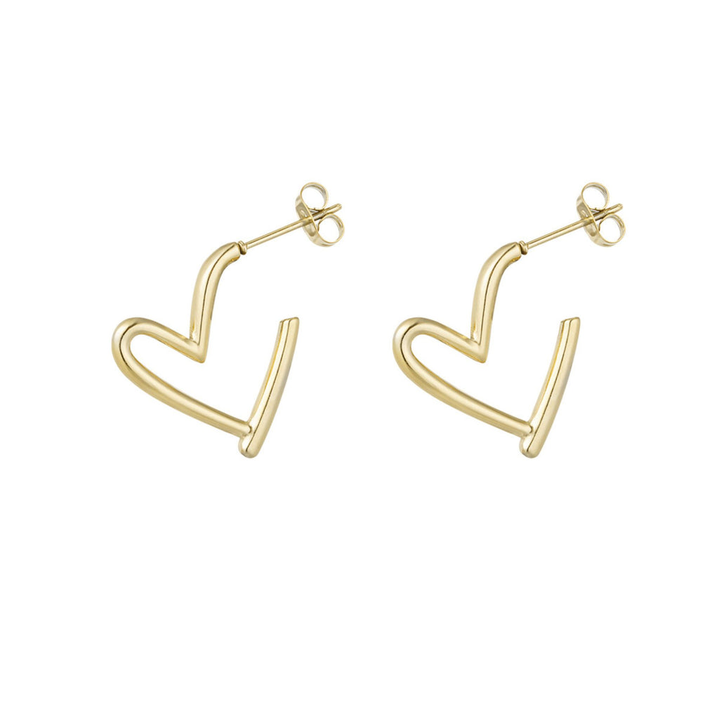 Oorbellen Love | Stainless Steel