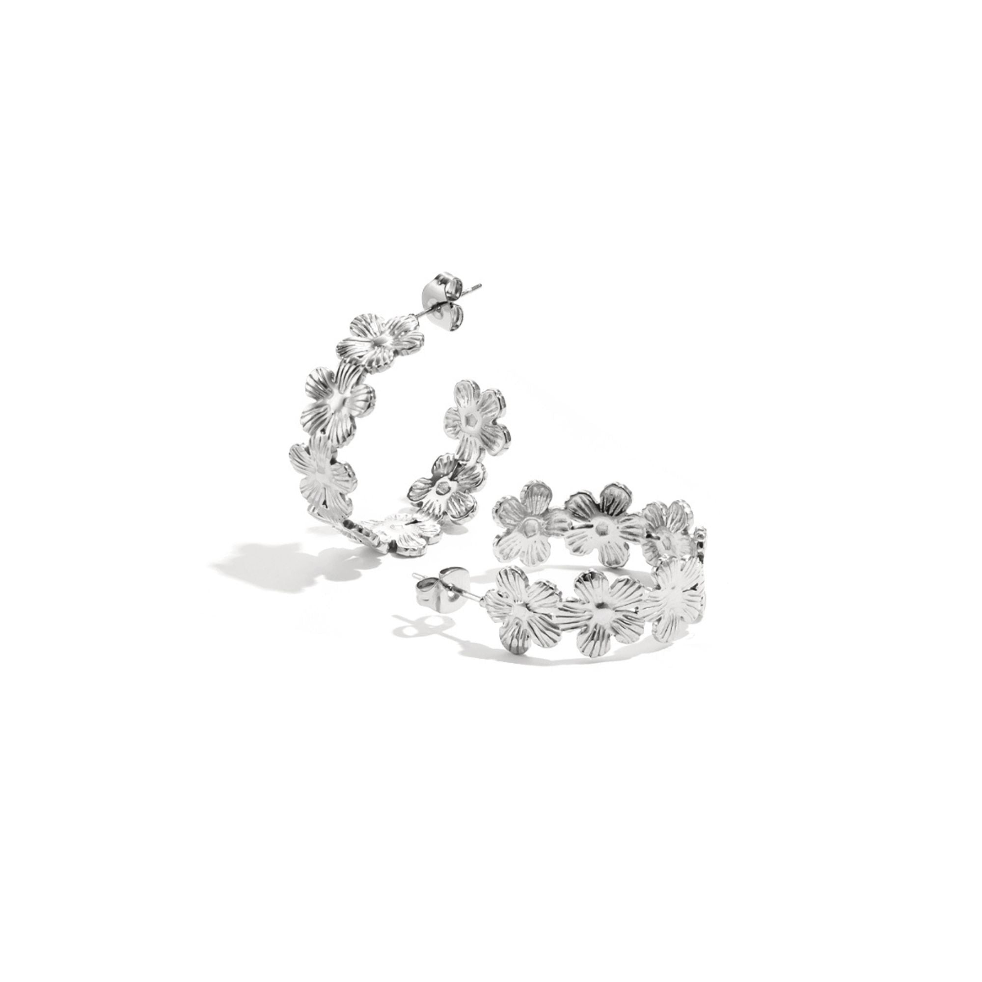 Oorbellen Madeliefjes | Stainless Steel