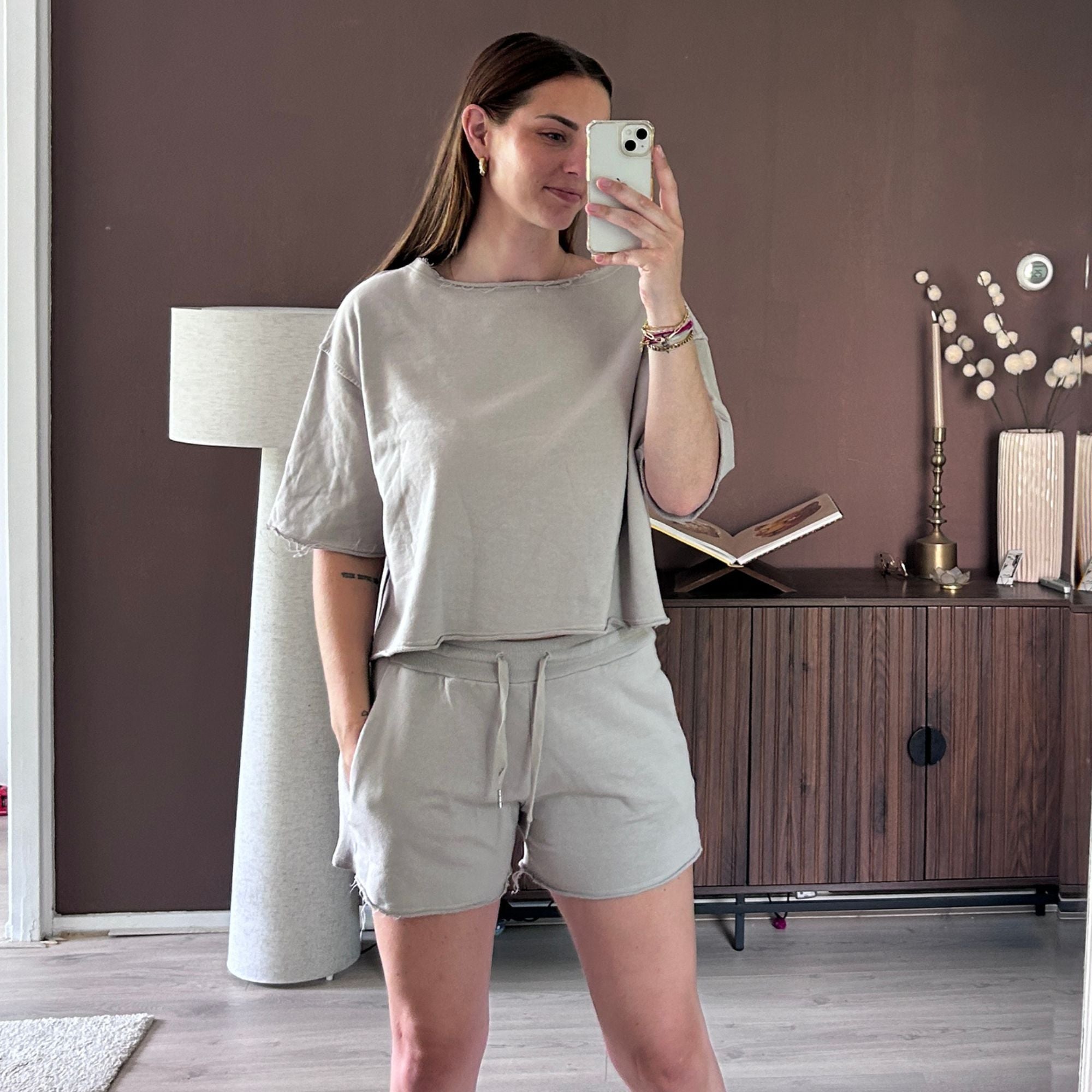 Sammy Jogging Two Piece Taupe