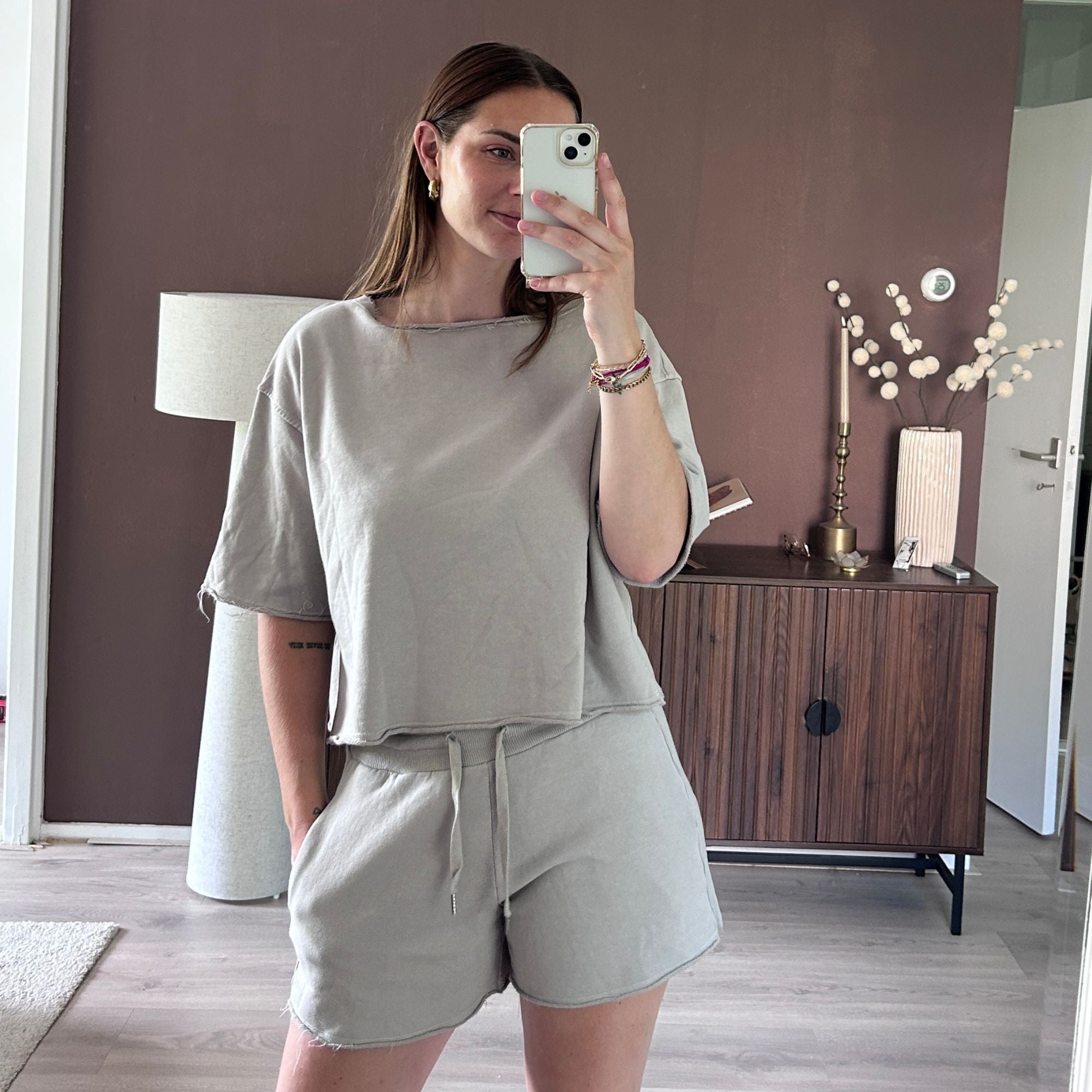 Sammy Jogging Two Piece Taupe