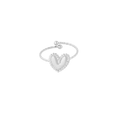 Ring Lover Girl Zilver | Stainless Steel