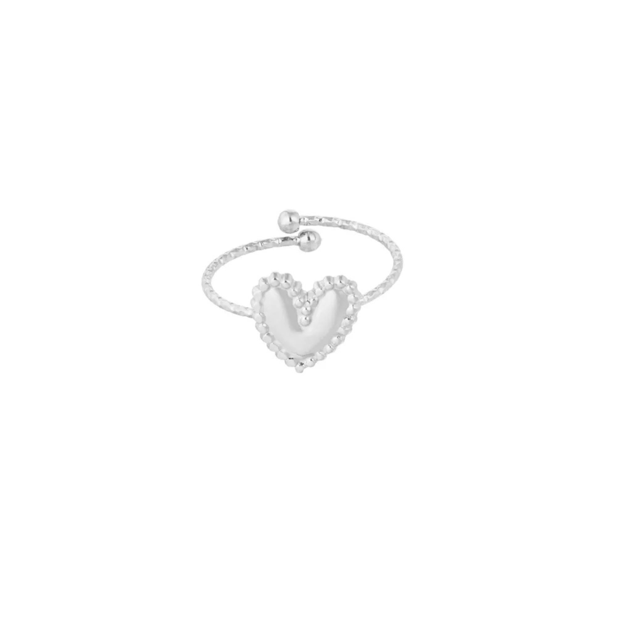 Ring Lover Girl Zilver | Stainless Steel