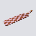 Pre order: Glazen Borrelplank 38 x 15 cm | Geblokt