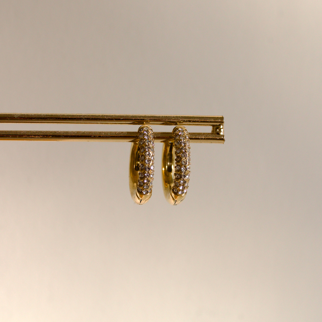 Oorbellen Sparkle Goud | Stainless Steel