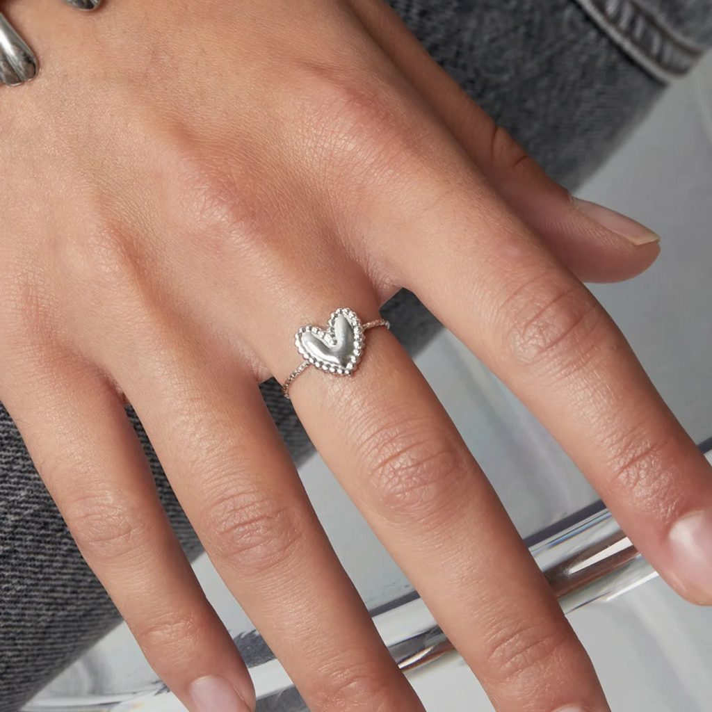 Ring Lover Girl Zilver | Stainless Steel