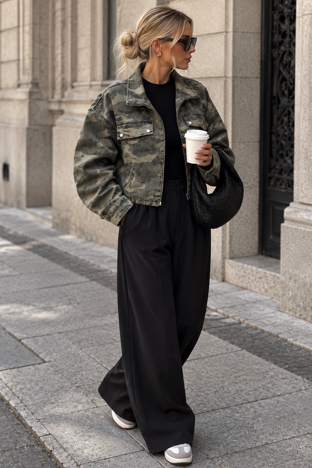 Chrissie Camo Jacket | One Size