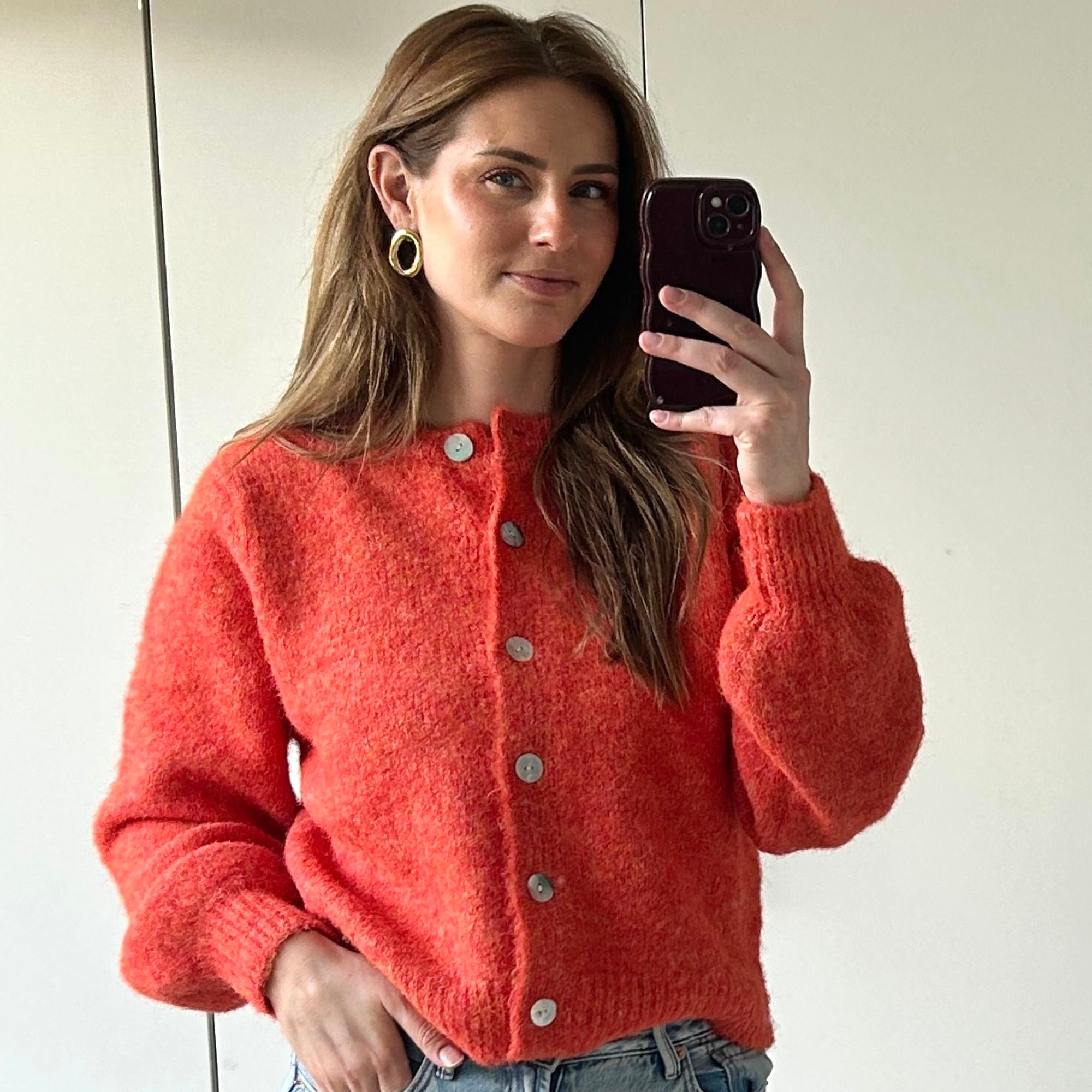 Luna Vest Oranje