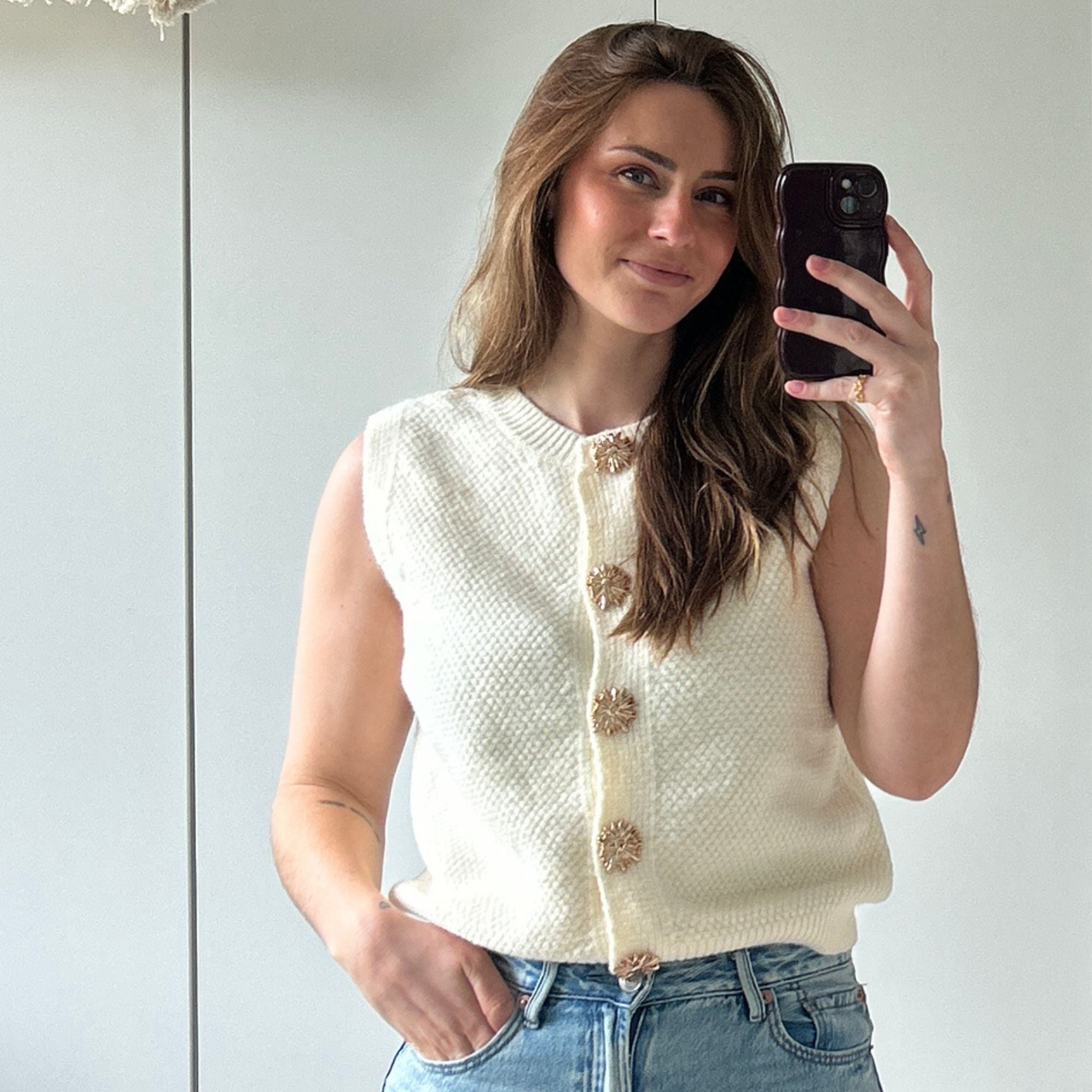 Mara Vest Wit