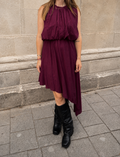 Lena Jurk Burgundy | One Size