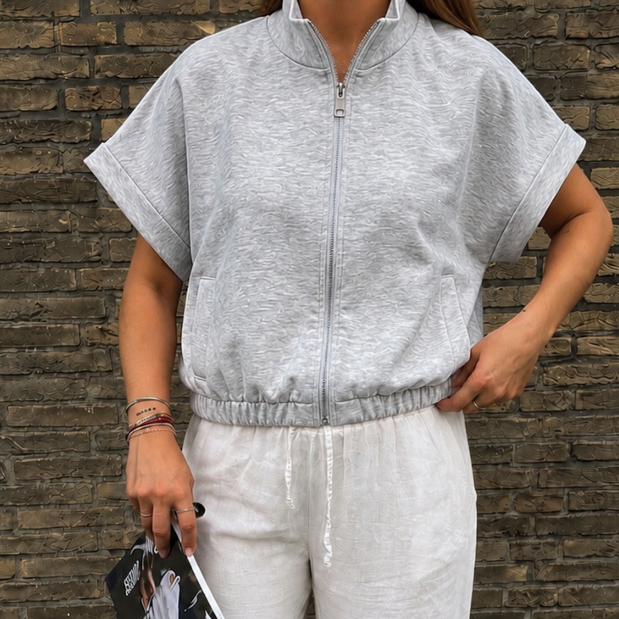 Lexie Vest Grijs | One Size