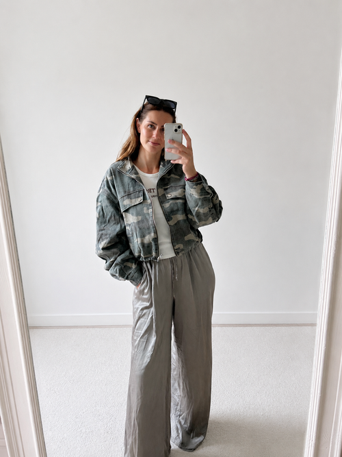 Chrissie Cargo Jacket | One Size