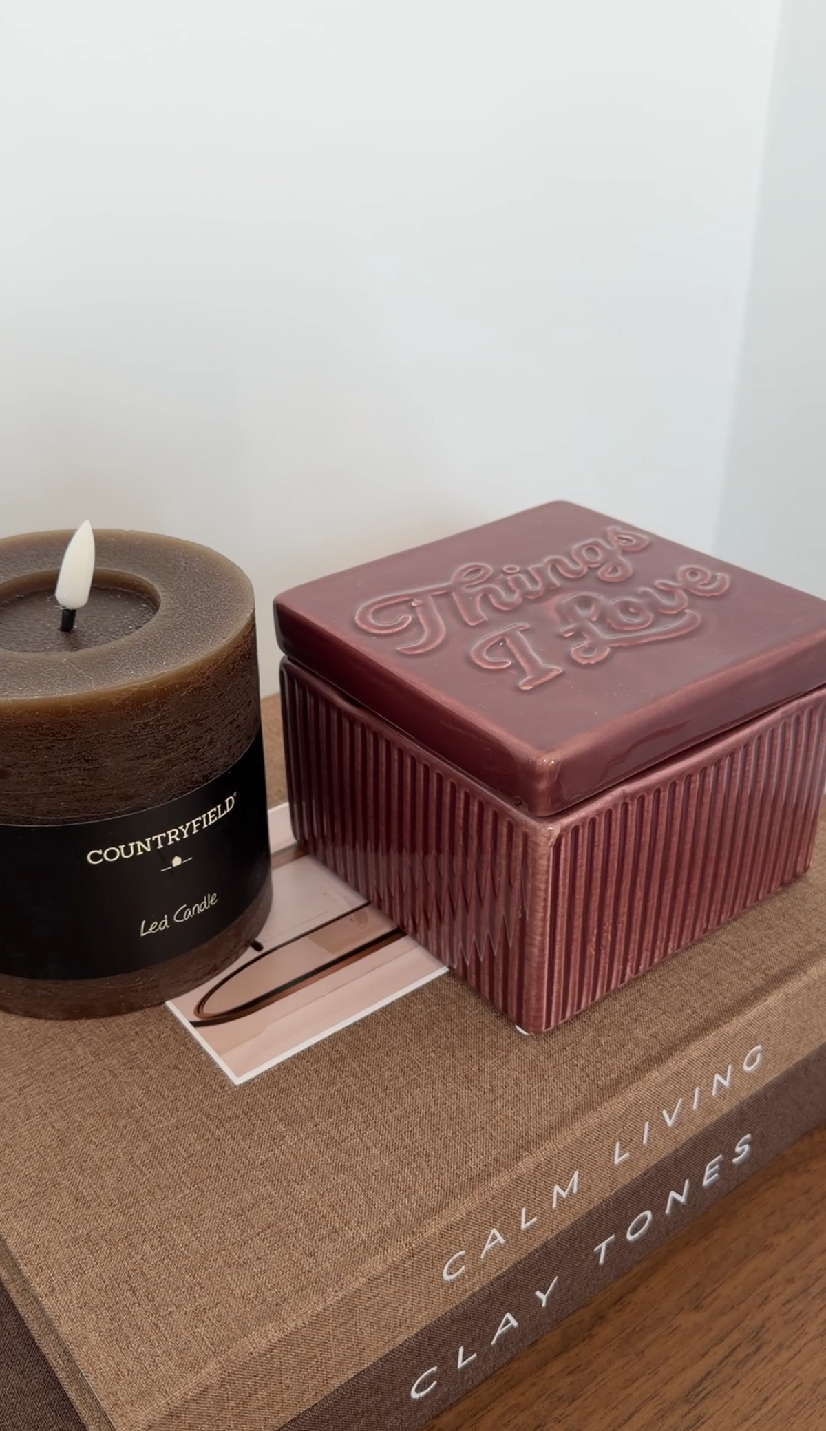 Led Kaars Bruin | Realistische Wax Kaars