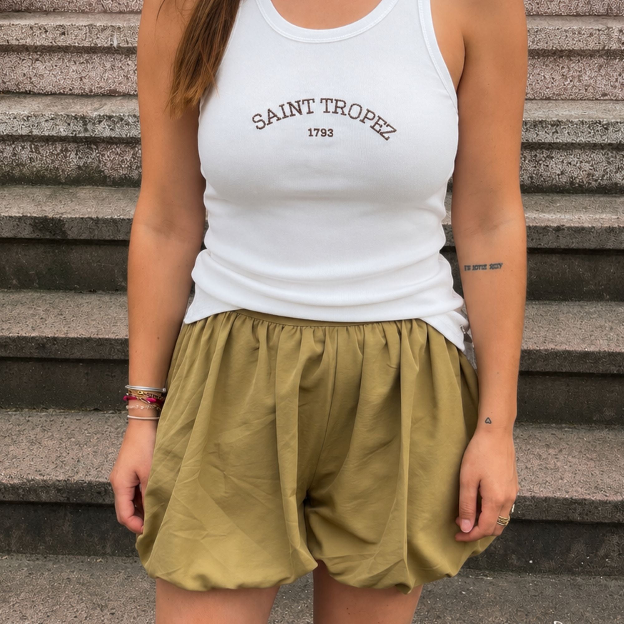 Top Saint Tropez | Wit