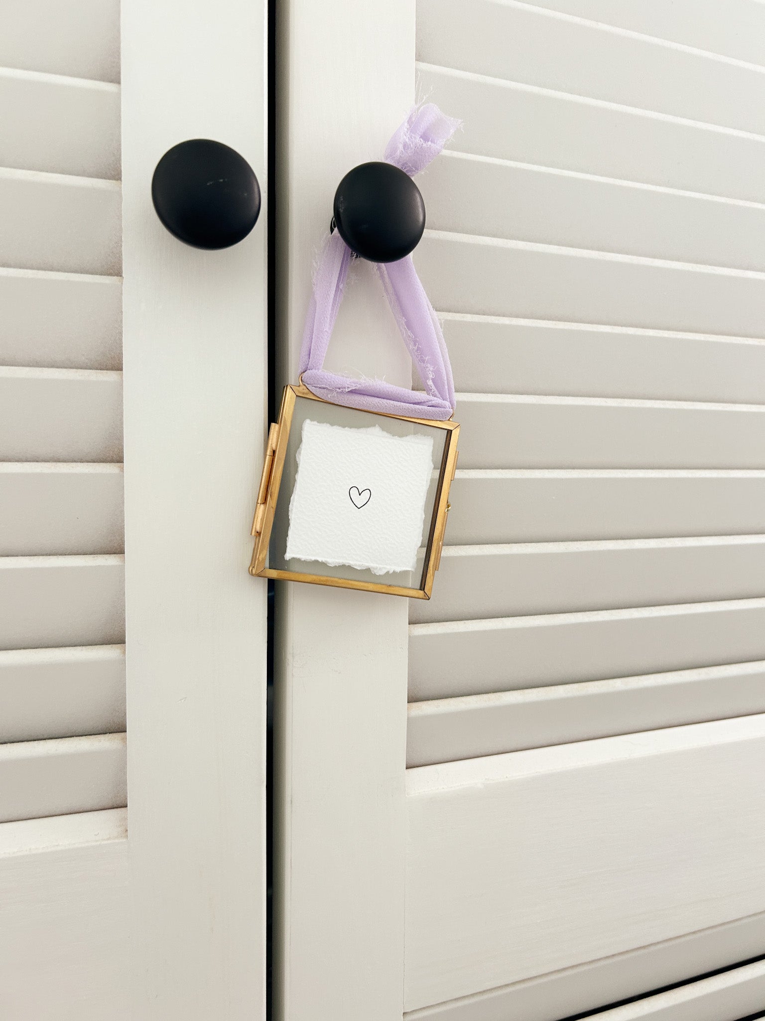 Fotolijstje Hangend Goud | Hart