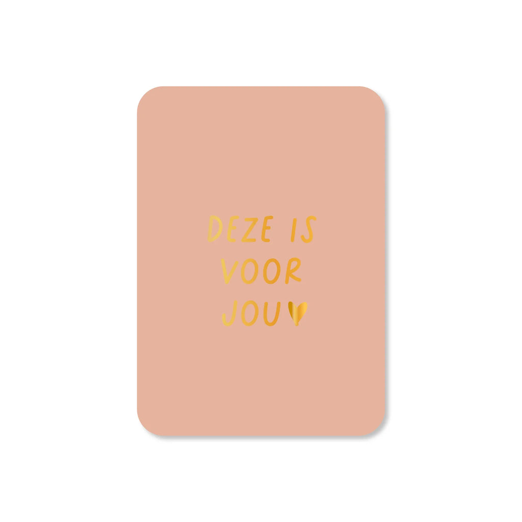 Minikaart | Deze Is Voor Jou